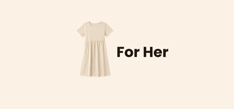 A skirt with text for her golden brown background 