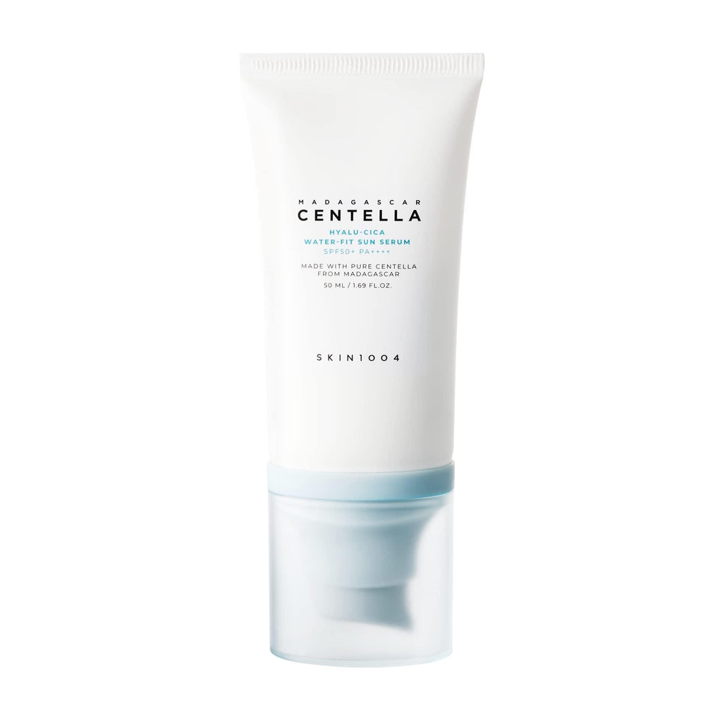 Skincare tube labeled 'Hanskin Centella' on a white background