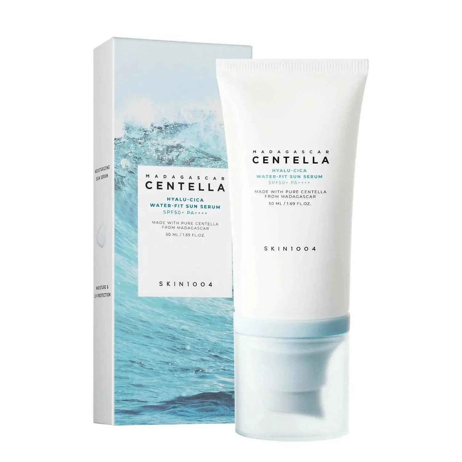 SKIN1004 Madagascar Centella Sun Serum - Ultimate Hydration and SPF50+ Protection