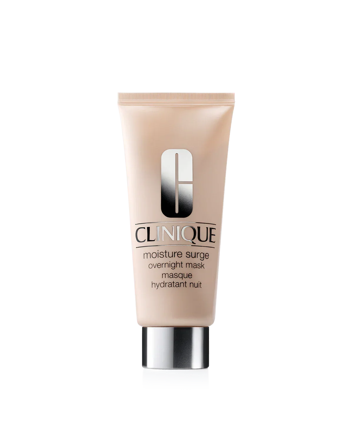 Clinique moisture surge overnight mask on a white background