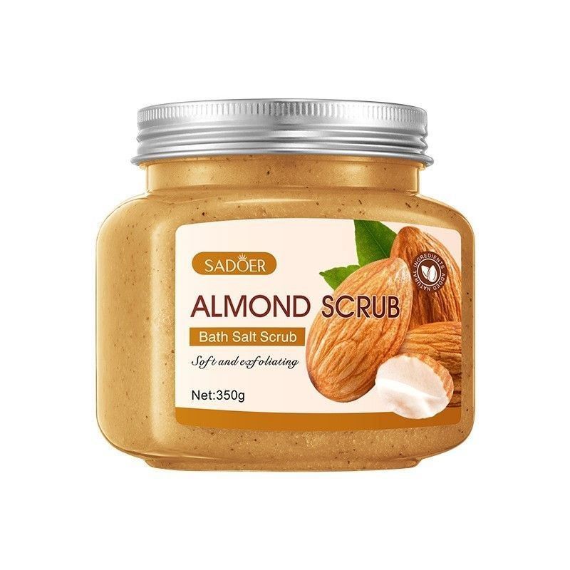 SADOER Fruit Scrub Cream Mango Avocado Vera Facial Scrub Exfoliating Body Scrub Moisturizing and Nourishing Exfoliator Skin Care