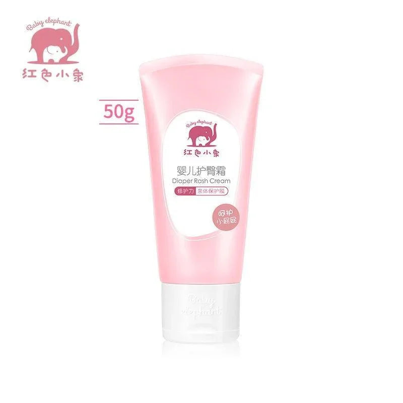 Baby Elephent Diper Rush Cream with background