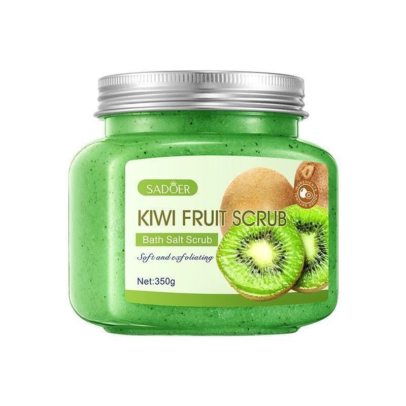 SADOER Fruit Scrub Cream Mango Avocado Vera Facial Scrub Exfoliating Body Scrub Moisturizing and Nourishing Exfoliator Skin Care
